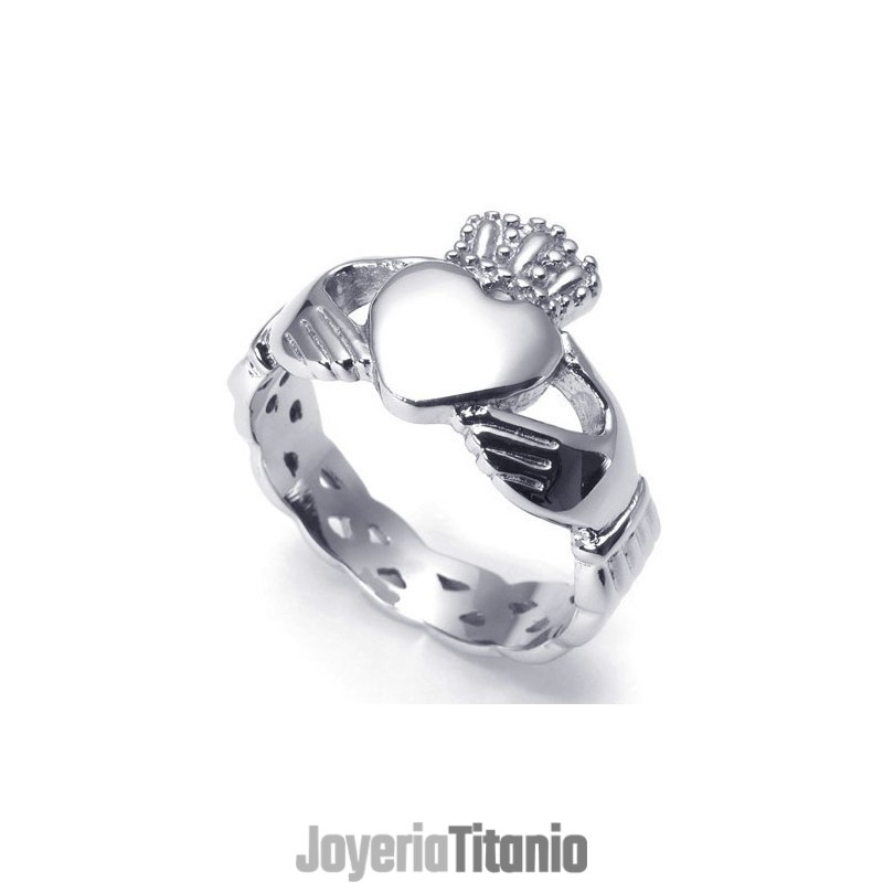 Hermoso Diseño, Color Brillante, El Anillo De Titanio De La Reina De La Calidad.