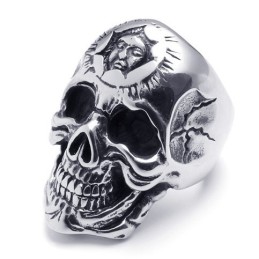 Anillo De Cuero De Titanio De Excelente Calidad, Colores Delicados Y Finamente Procesados