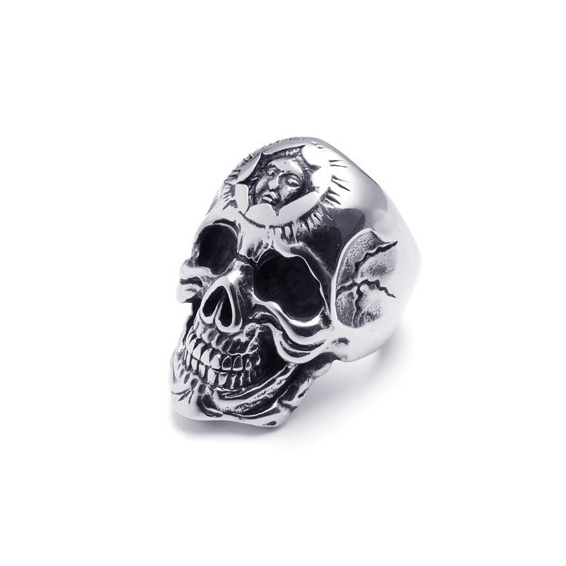 Anillo De Cuero De Titanio De Excelente Calidad, Colores Delicados Y Finamente Procesados