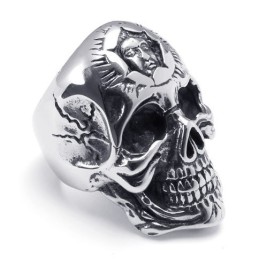 Anillo De Cuero De Titanio De Excelente Calidad, Colores Delicados Y Finamente Procesados