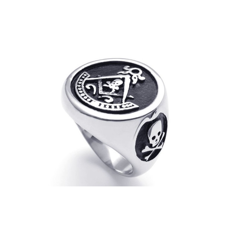 Anillo De Titanio De Calidad Superior Con Patrones De Moda Y Colores Delicados