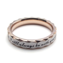 Anillo De Titanio De Forma Elegante, Color Brillante Y Reputación Confiable.