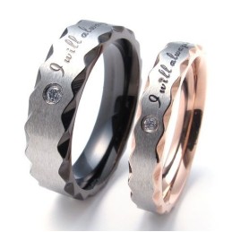 Anillo De Titanio De Forma Elegante, Color Brillante Y Reputación Confiable.
