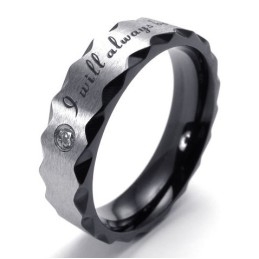 Anillo De Titanio De Excelente Diseño, Color Brillante Y Reputación Confiable.