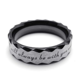 Anillo De Titanio De Excelente Diseño, Color Brillante Y Reputación Confiable.
