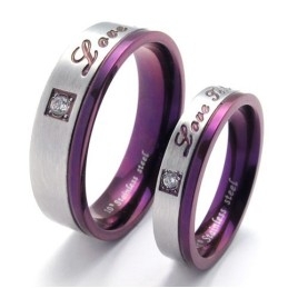 Tecnología Sofisticada Hermosos Colores Anillo De Titanio De Calidad Superior