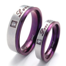Hermoso Diseño, Hermosos Colores, Anillo De Titanio De Calidad Superior.