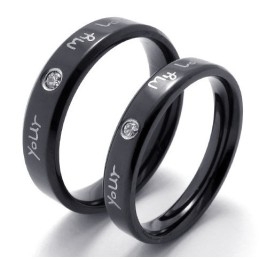 Anillo De Titanio De Calidad Superior Con Colores Delicados Y Diseño Hábil