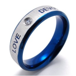 Anillo De Titanio De Alta Calidad Con Diseño Profesional Y Hermosos Colores.