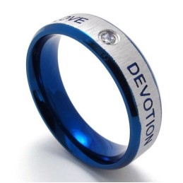 Anillo De Titanio De Alta Calidad Con Diseño Profesional Y Hermosos Colores.
