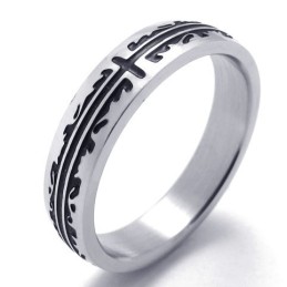 Anillo De Titanio De Calidad Confiable, Brillantez De Color Y Fabricación Experta