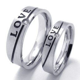 Anillo De Titanio Con Diseño Profesional Y Brillo De Color Para Una Larga Reputación