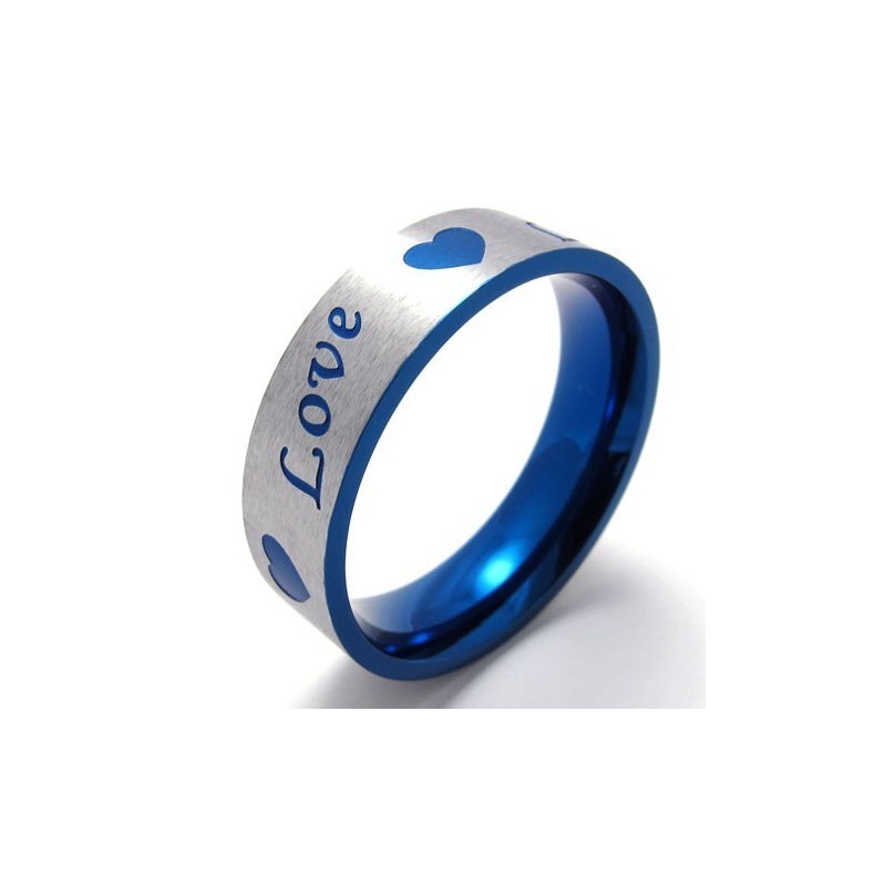 Anillo De Titanio De Fabricación Experta Y Hermosos Colores Que Le Otorgan Una Reputación Duradera. Anillo De Titanio De Fabricación Experta Y Hermosos Colores Que Le Otorgan Una Reputación Duradera.