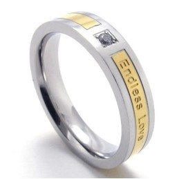 Anillo De Titanio De Calidad Superior Con Un Diseño Elegante Y Colores Hermosos.