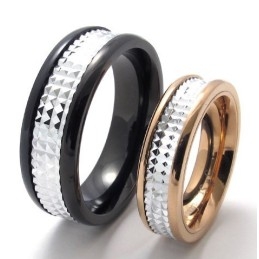 Anillo De Titanio De Última Tecnología, Colores Delicados Y Duradero.