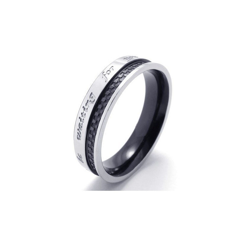 Anillo De Titanio De Alta Calidad Con Colores Delicados Y Forma Elegante Anillo De Titanio De Alta Calidad Con Colores Delicados Y Forma Elegante