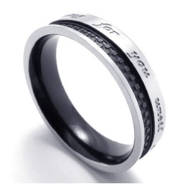 Anillo De Titanio De Alta Calidad Con Colores Delicados Y Forma Elegante