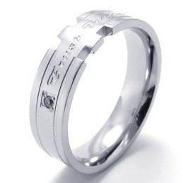 Anillo De Titanio De Forma Elegante, Color Brillante Y Muy Vendido En Todo El Mundo.