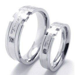Anillo De Titanio De Forma Elegante, Color Brillante Y Muy Vendido En Todo El Mundo.