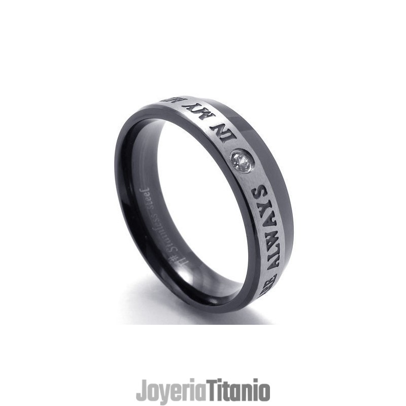 Diseño Hábil, Brillo Del Color, El Rey De La Calidad Del Anillo De Titanio