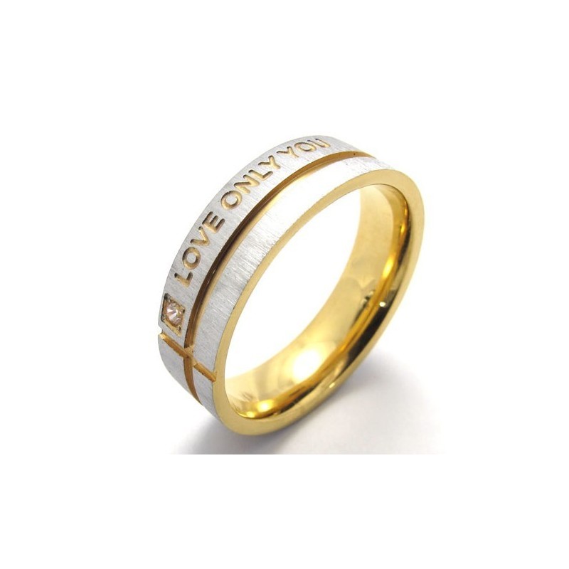 Anillo De Titanio De Calidad Estable Y De Forma Elegante Y Colores Hermosos.