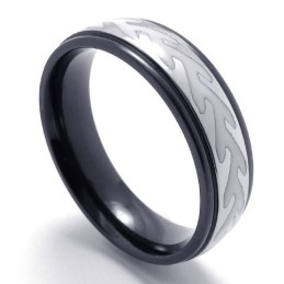 Diseño Hábil Colores Delicados El Rey Del Anillo De Titanio De Calidad