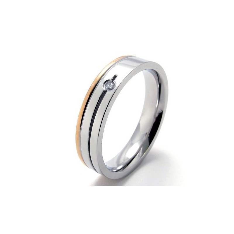 Hermoso Diseño, Color Brillante, El Anillo De Titanio De La Reina De La Calidad.