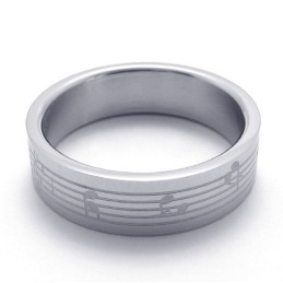 Anillo De Titanio De Forma Elegante, Color Brillante Y Muy Vendido En Todo El Mundo.
