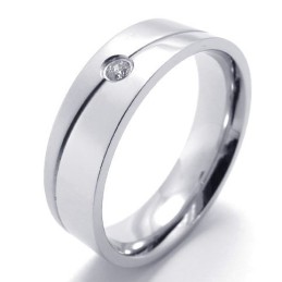 Anillo De Titanio De Renombre Mundial Con Diseño Profesional Y Brillo De Color