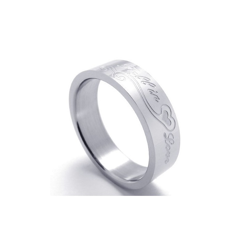 Anillo De Titanio Con Forma Elegante, Color Brillante, Calidad Y Cantidad Garantizadas.