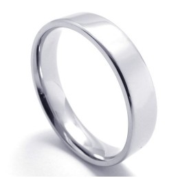 Anillo De Titanio De Tecnología Sofisticada, Brillo De Color, Durabilidad En Uso