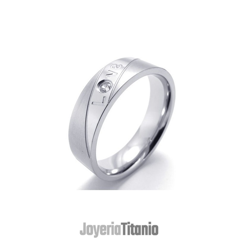 Anillo De Titanio De Última Tecnología, Color Brillante Y Excelente Calidad.