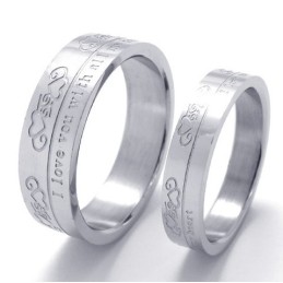 Construcción Racional Colores Delicados La Reina De La Calidad Anillo De Titanio