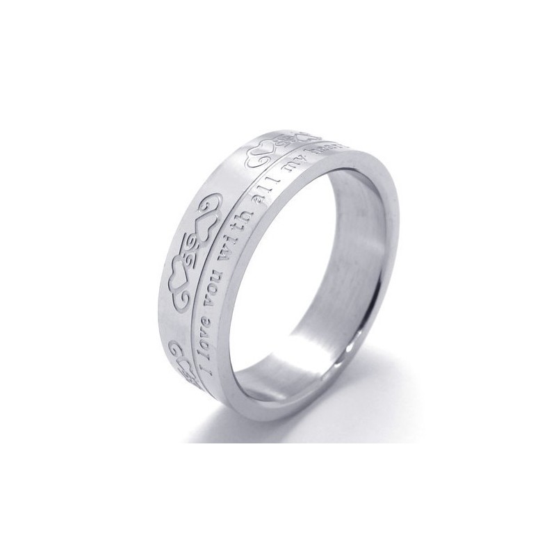 Anillo De Titanio De Alta Calidad En Varios Estilos Y Colores Delicados.