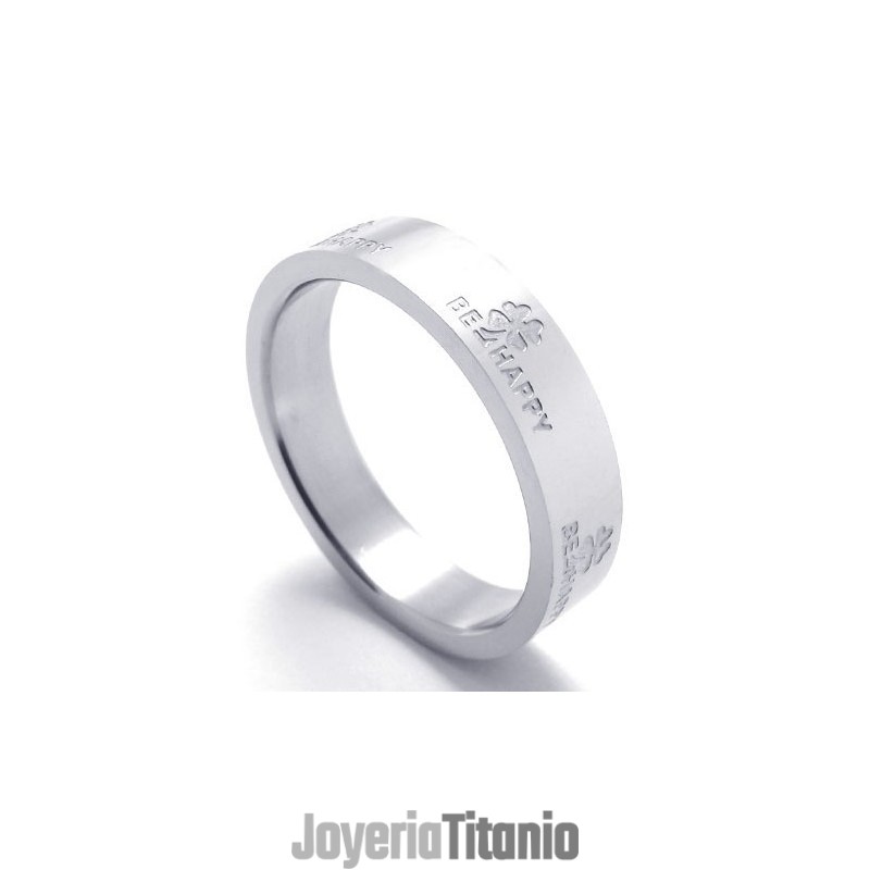 Diseño Profesional Colores Delicados La Reina Del Anillo De Titanio De Calidad