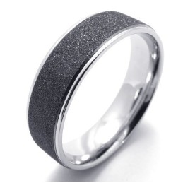 Anillo De Titanio De Calidad Superior En Varios Estilos Y Colores Delicados.