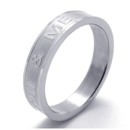 Diseño Profesional, Brillo De Color, El Rey De La Calidad, Anillo De Titanio