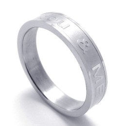 Diseño Profesional, Brillo De Color, El Rey De La Calidad, Anillo De Titanio
