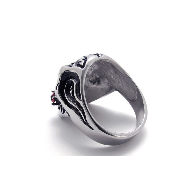 Anillo De Titanio De Renombre Mundial Con Diseño Moderno Y Brillantez De Colores