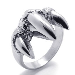 Anillo De Titanio De Fabricación Experta, Color Brillante Y Duradero.