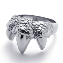 Anillo De Titanio De Fabricación Experta, Color Brillante Y Duradero.