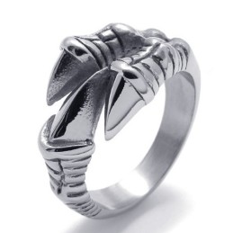 Anillo De Titanio De Excelente Calidad, Diseño Moderno Y Color Brillante.