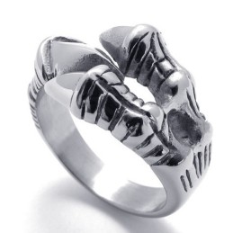 Anillo De Titanio De Excelente Calidad, Diseño Moderno Y Color Brillante.