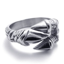 Anillo De Titanio De Excelente Calidad, Diseño Moderno Y Color Brillante.
