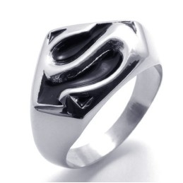 Anillo De Titanio Con Diseño Profesional Y Brillo De Color Para Una Larga Historia