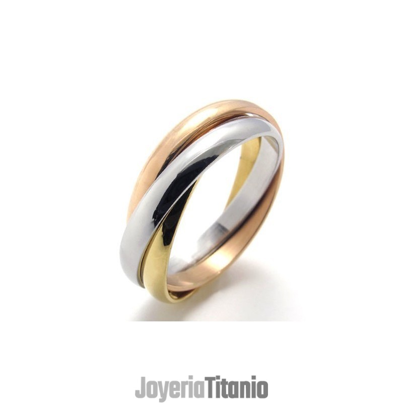 Hermoso Diseño, Hermosos Colores, Duradero En Uso, Anillo De Titanio