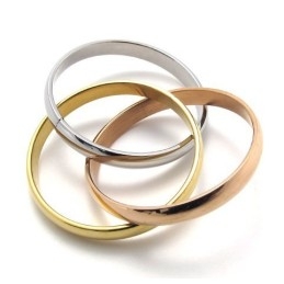 Hermoso Diseño, Hermosos Colores, Duradero En Uso, Anillo De Titanio