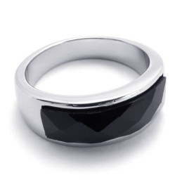 Anillo De Titanio De Diseño Hábil, Colores Delicados Y Duradero.