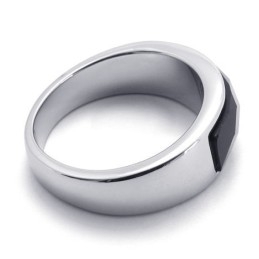 Anillo De Titanio De Diseño Hábil, Colores Delicados Y Duradero.