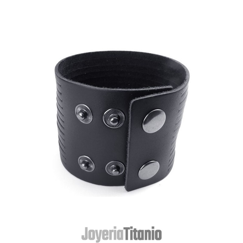Brazalete De Cuero De Titanio De Excelente Calidad Con Colores Delicados Y Diseño Hábil Brazalete De Cuero De Titanio De Excelente Calidad Con Colores Delicados Y Diseño Hábil